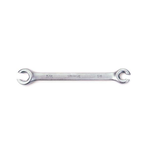 Williams Flare Nut Wrench, 1/2 x 9/16 Inch Opening, 6 3/4 Inch OAL JHW10602 - main